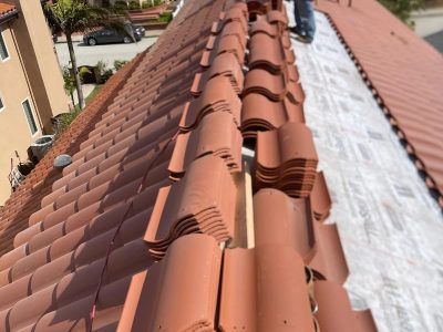 Roof Tile Installation
